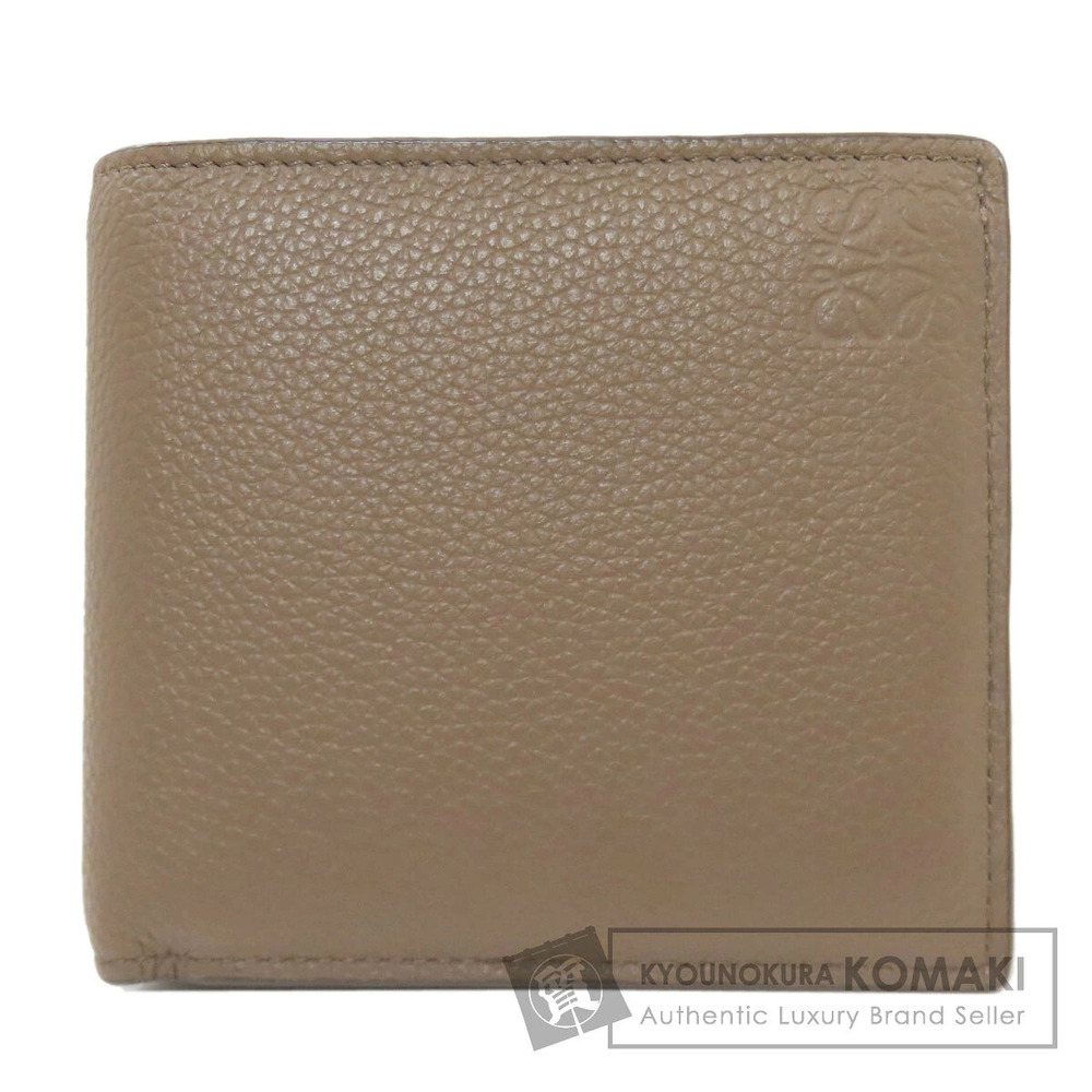 Loewe Anagram Bifold Wallet coin purse Leather